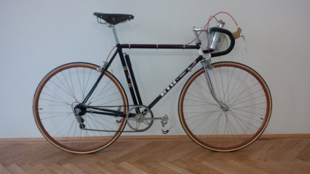 RIH 1950, Holzfelgen, Universal Bremsen, Campagnolo Gran Sport, 3 Gänge